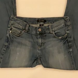 White House Black Market Noir Jeans Wash Denim Casual Womens 2